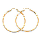 Hoop Earrings in 14K Gold