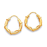 Hoop Earrings in 14K Gold