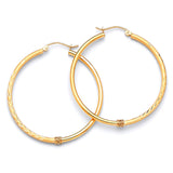 Hoop Earrings in 14K Gold