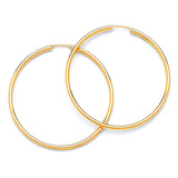 Hoop Earrings in 14K Gold