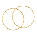 Hoop Earrings in 14K Gold