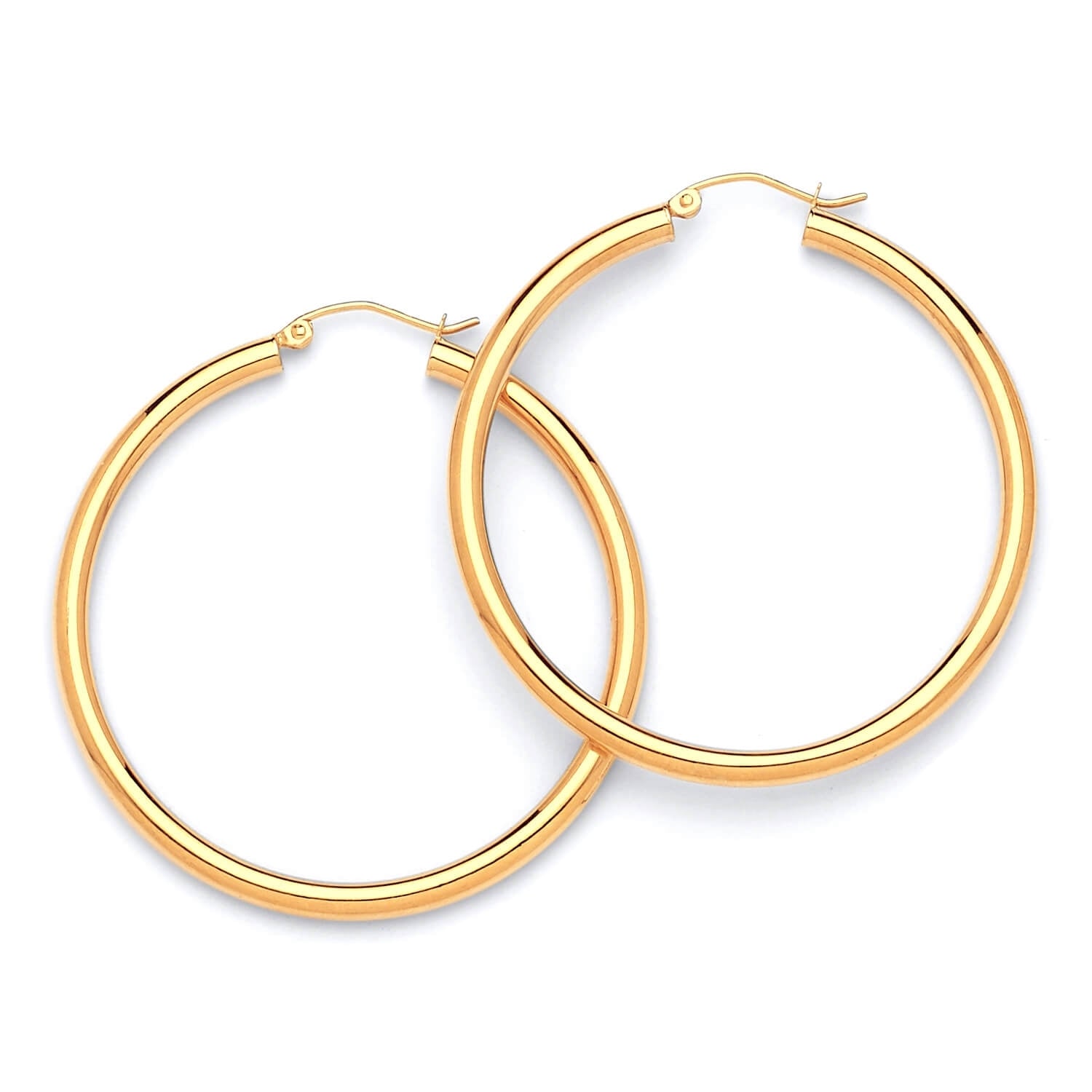 Hoop Earrings in 14K Gold