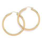 Hoop Earrings in 14K Gold