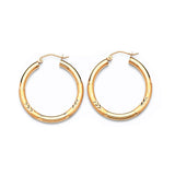 Hoop Earrings in 14K Gold