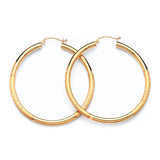 Hoop Earrings in 14K Gold