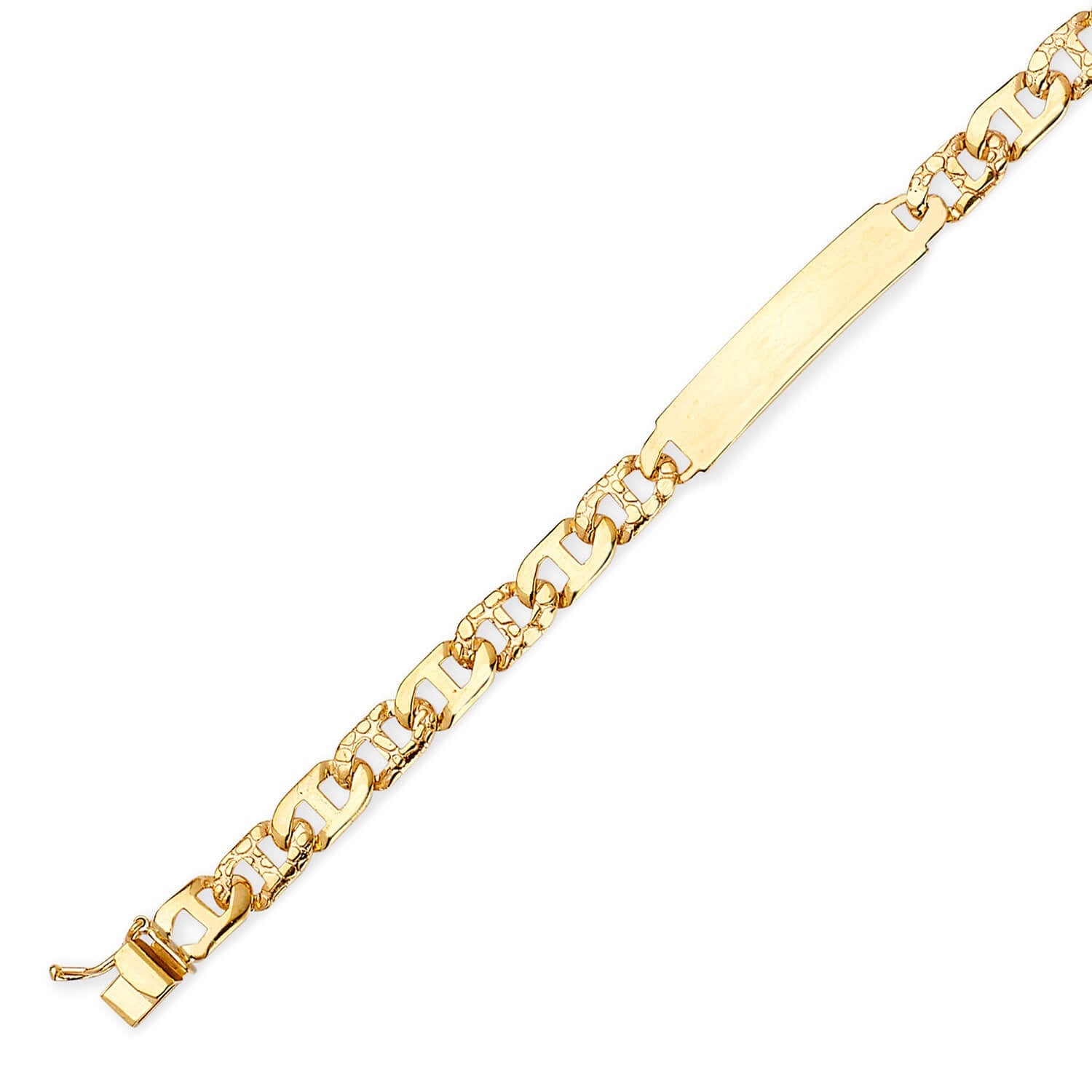 Mariner Kids ID Bracelet In 14K Gold