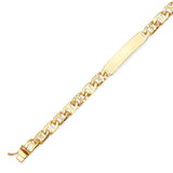 Mariner Kids ID Bracelet In 14K Gold
