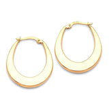 Hoop Earrings in 14K Gold