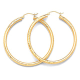 Hoop Earrings in 14K Gold