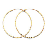 Hoop Earrings in 14K Gold