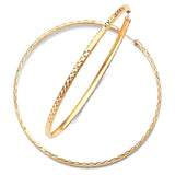 Hoop Earrings in 14K Gold