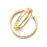 Hoop Earrings in 14K Gold