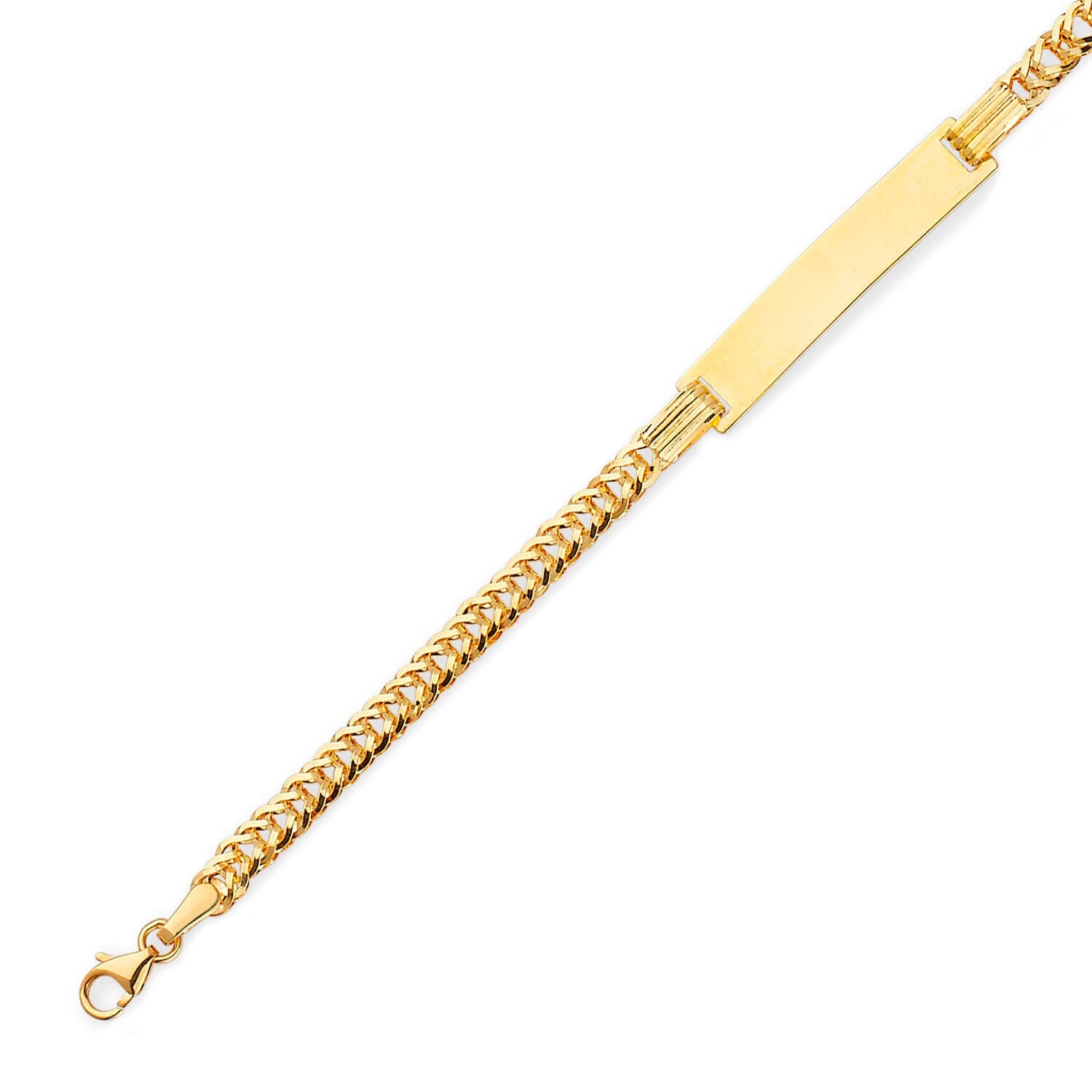 Kids ID Bracelet In 14K Gold