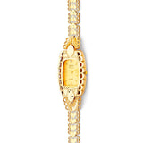 Oval Shape Ladies Watch in 14K Gold