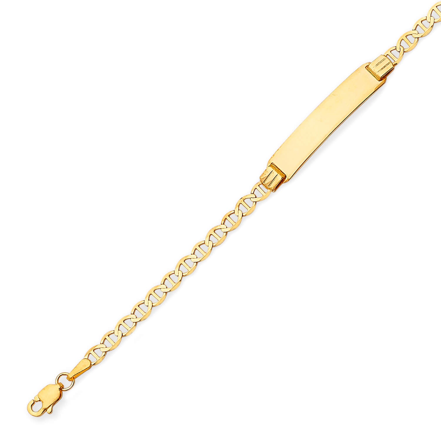 Mariner Kids ID Bracelet In 14K Gold