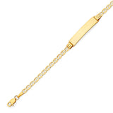Mariner Kids ID Bracelet In 14K Gold