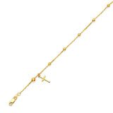 Charm Anklet in 14K Gold