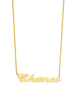 Personalized Charm Necklace in 14K Gold