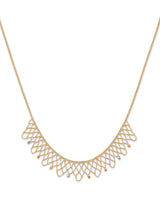 Fancy Necklace in 14K Tri-Color Gold