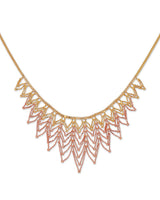 Fancy Necklace in 14K Two-Tone Gold