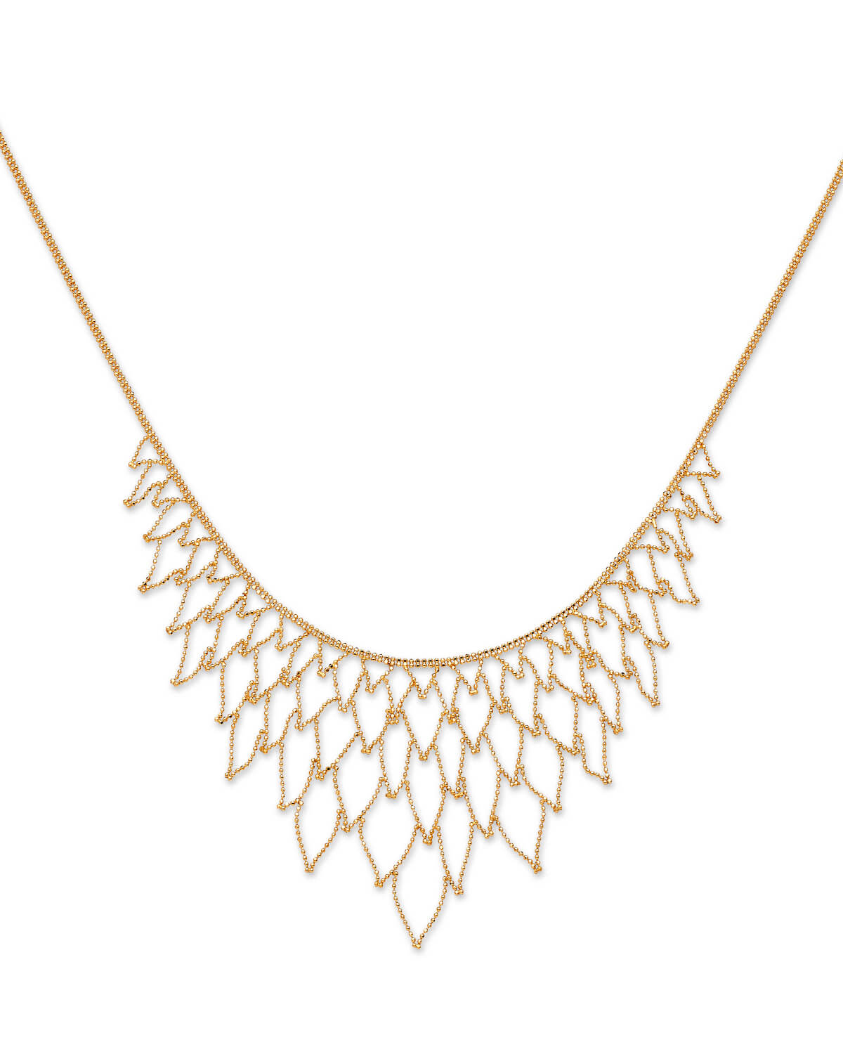 Fancy Necklace in 14K Gold