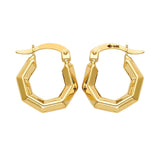Hoop Earringss in 14K Gold