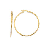 Hoop Earrings in 14K Gold