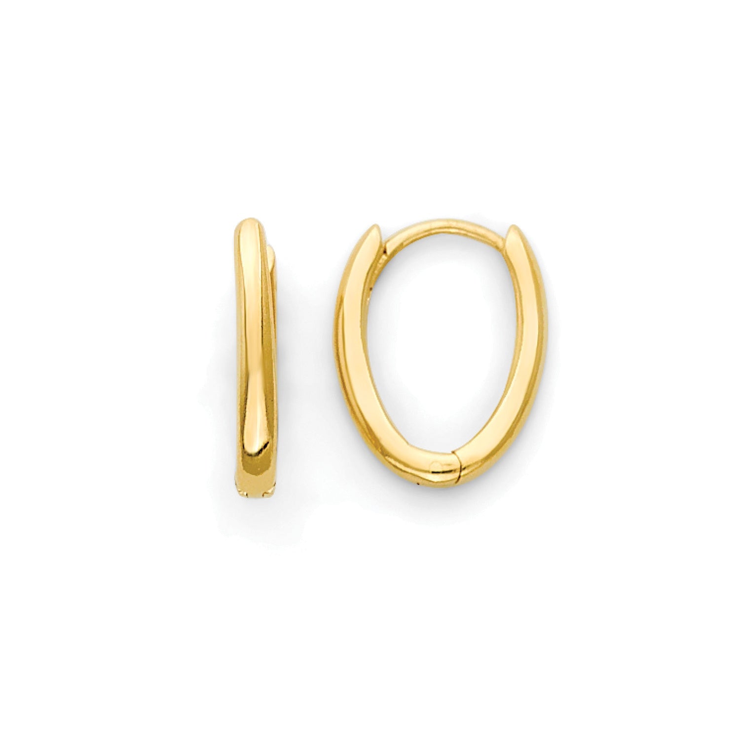Hoop Earrings in 14K Gold