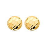 Orb Stud Earrings in 14K Gold