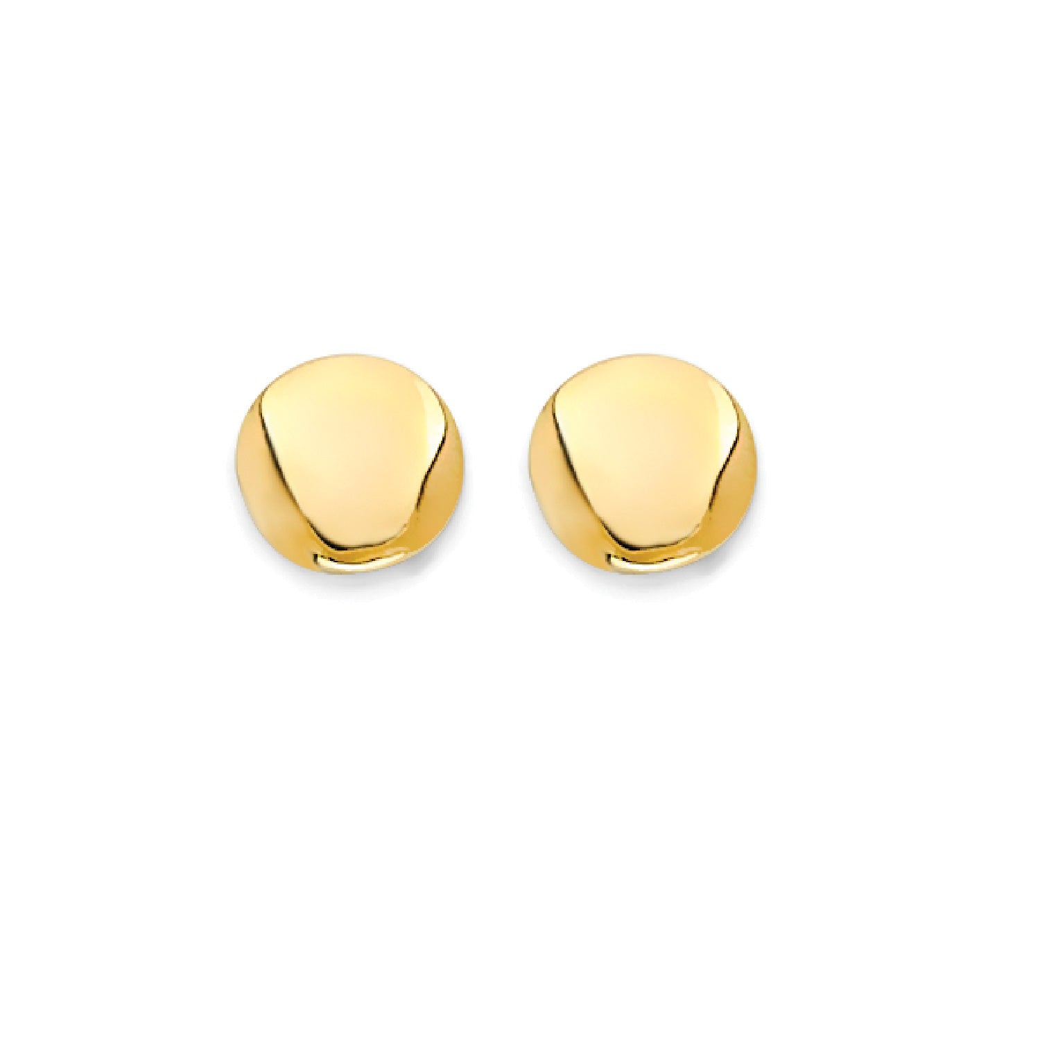 Orb Stud Earrings in 14K Gold