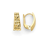 Huggie Earrings in 14K Gold