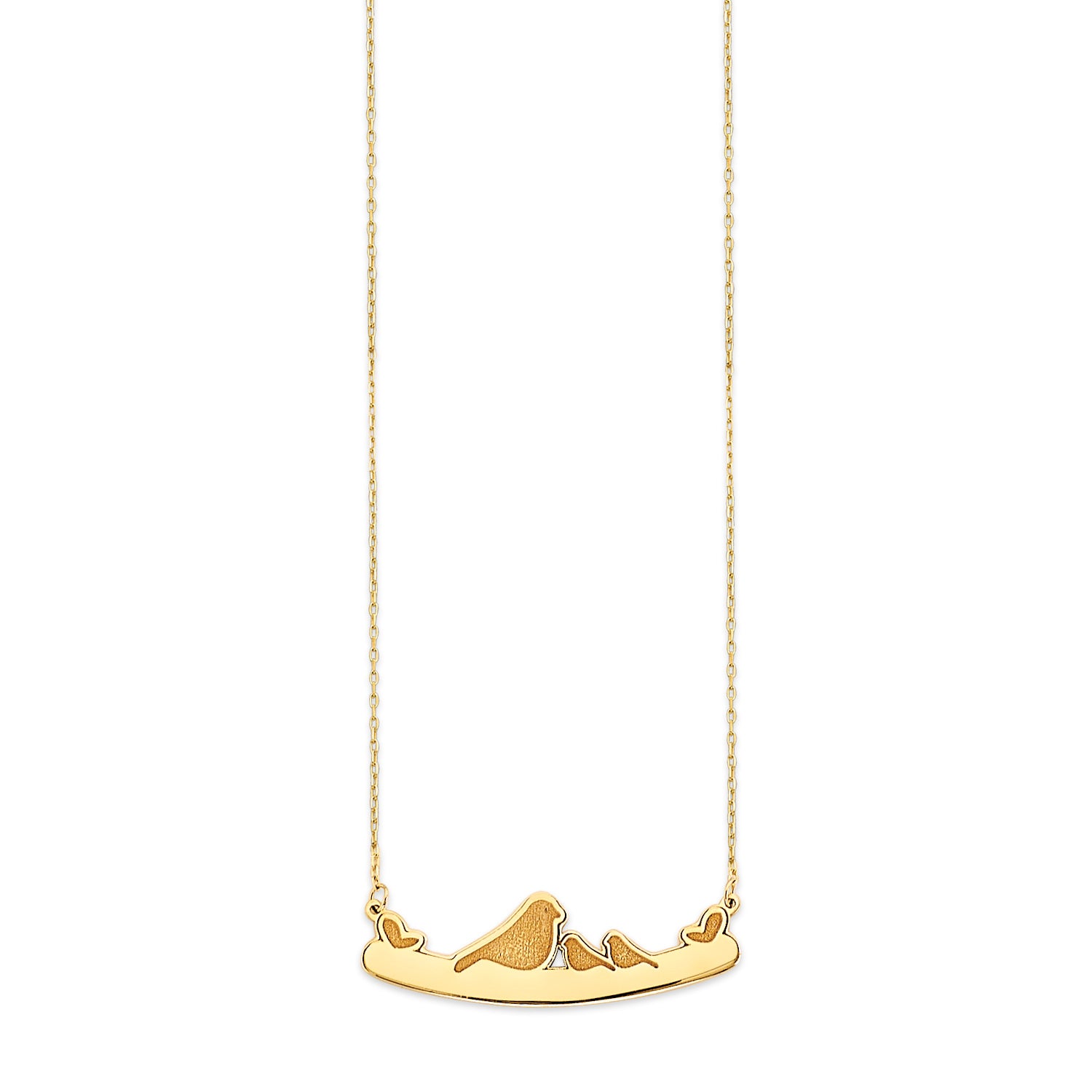 Adjustable Personalized Necklace in 14K Gold