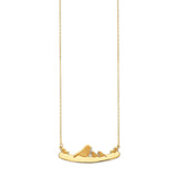 Adjustable Personalized Necklace in 14K Gold