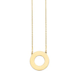 Adjustable Personalized Necklace in 14K Gold