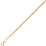 Cuban Unisex Link Bracelet in 14K Gold