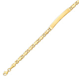 Fancy Ladies Bracelet in 14K Gold