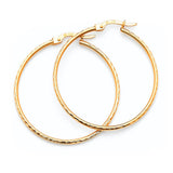 Hoop Earrings in 14K Gold