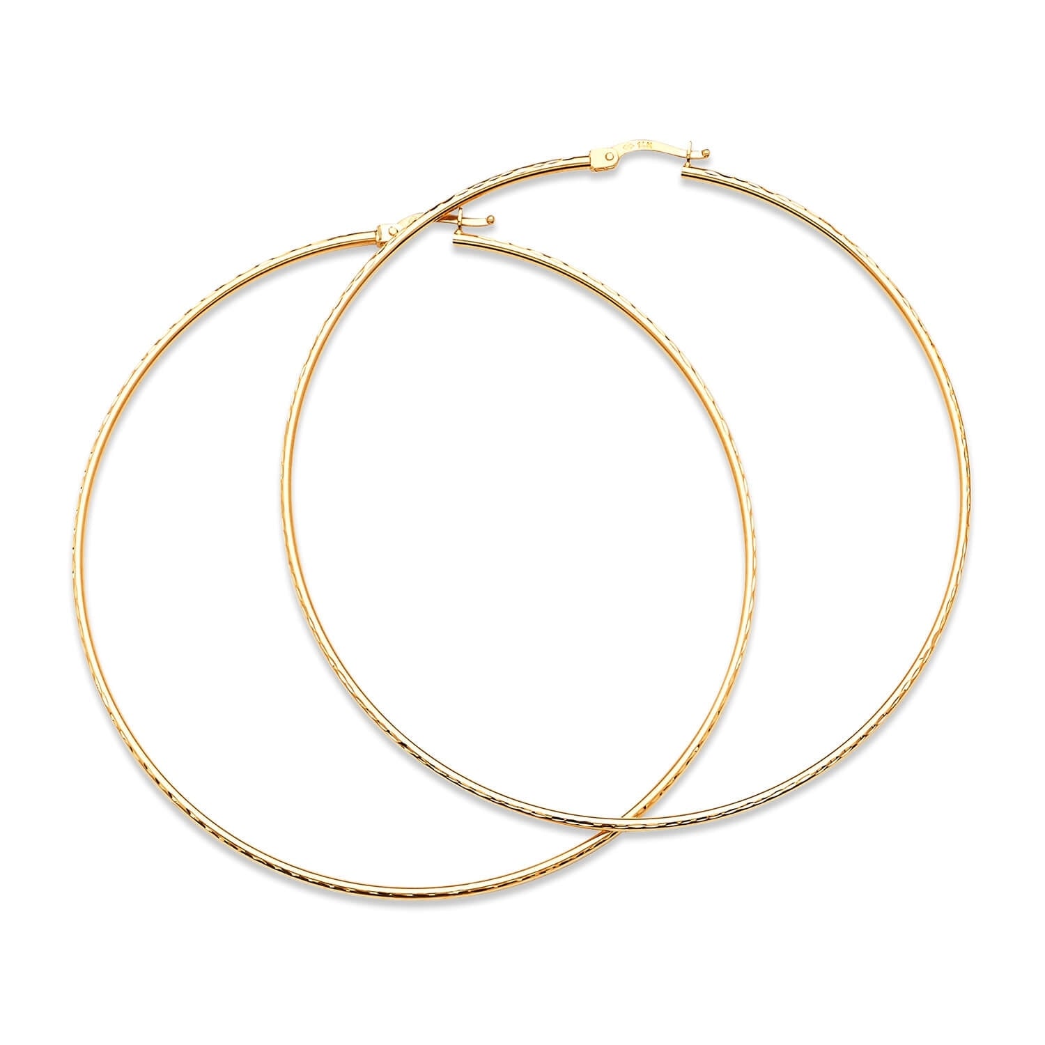 Hoop Earrings in 14K Gold