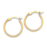 Hoop Earrings in 14K Gold