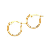 Hoop Earrings in 14K Gold