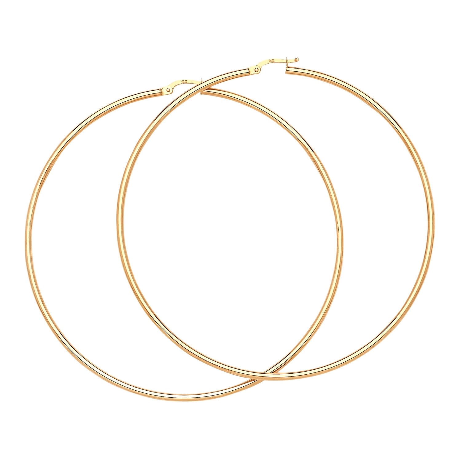 Hoop Earrings in 14K Gold