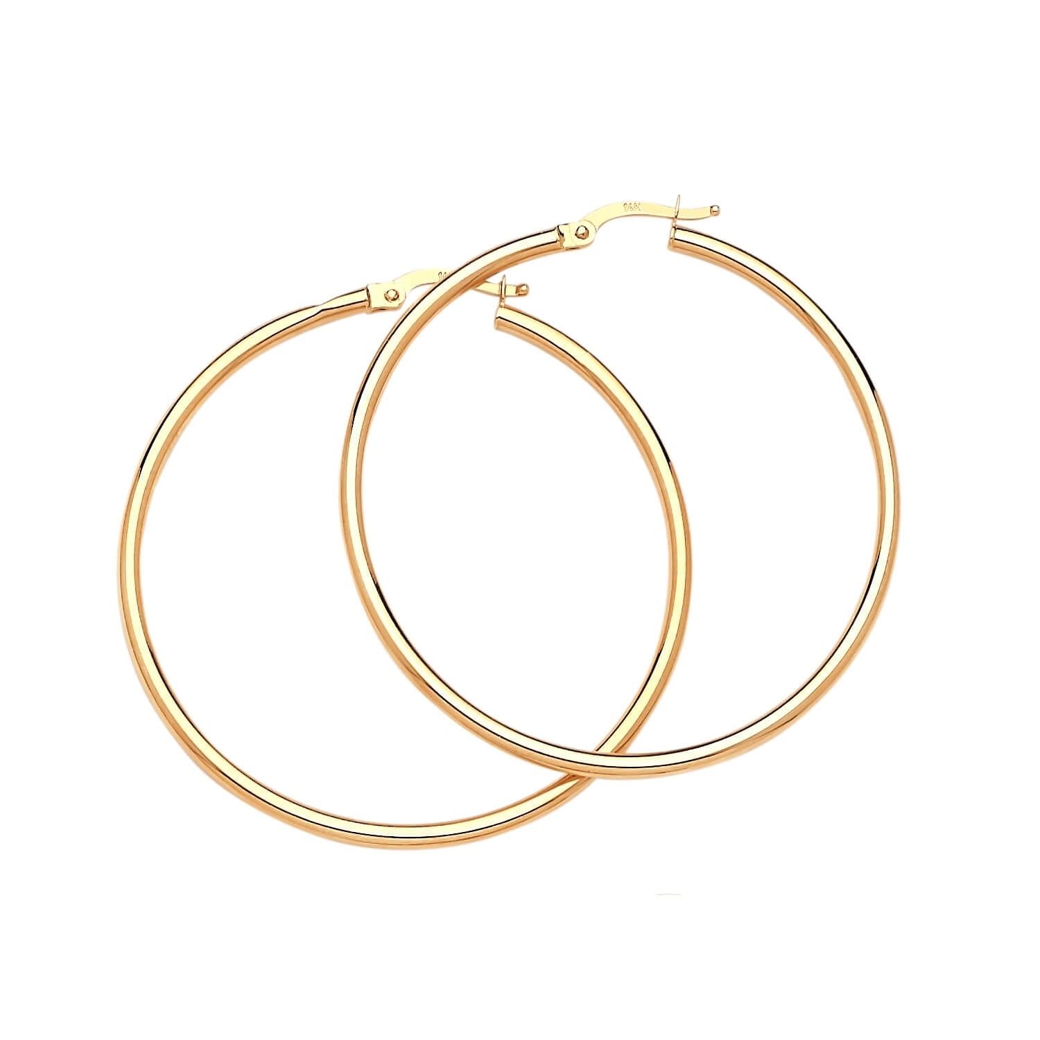 Hoop Earrings in 14K Gold