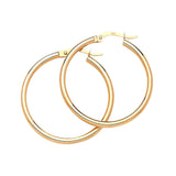 Hoop Earrings in 14K Gold
