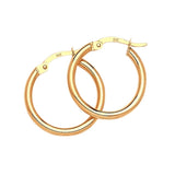 Hoop Earrings in 14K Gold