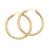 Hoop Earrings in 14K Gold