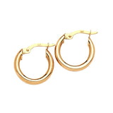 Hoop Earrings in 14K Gold