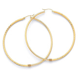 Hoop Earrings in 14K Gold