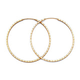 Hoop Earrings in 14K Gold