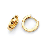 Huggie Earrings in 14K Gold
