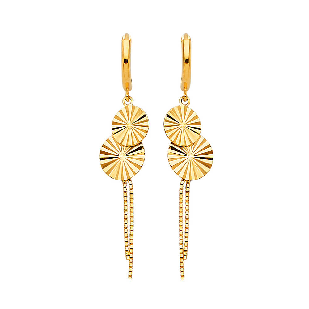 Tassel Earrings in 14K Gold